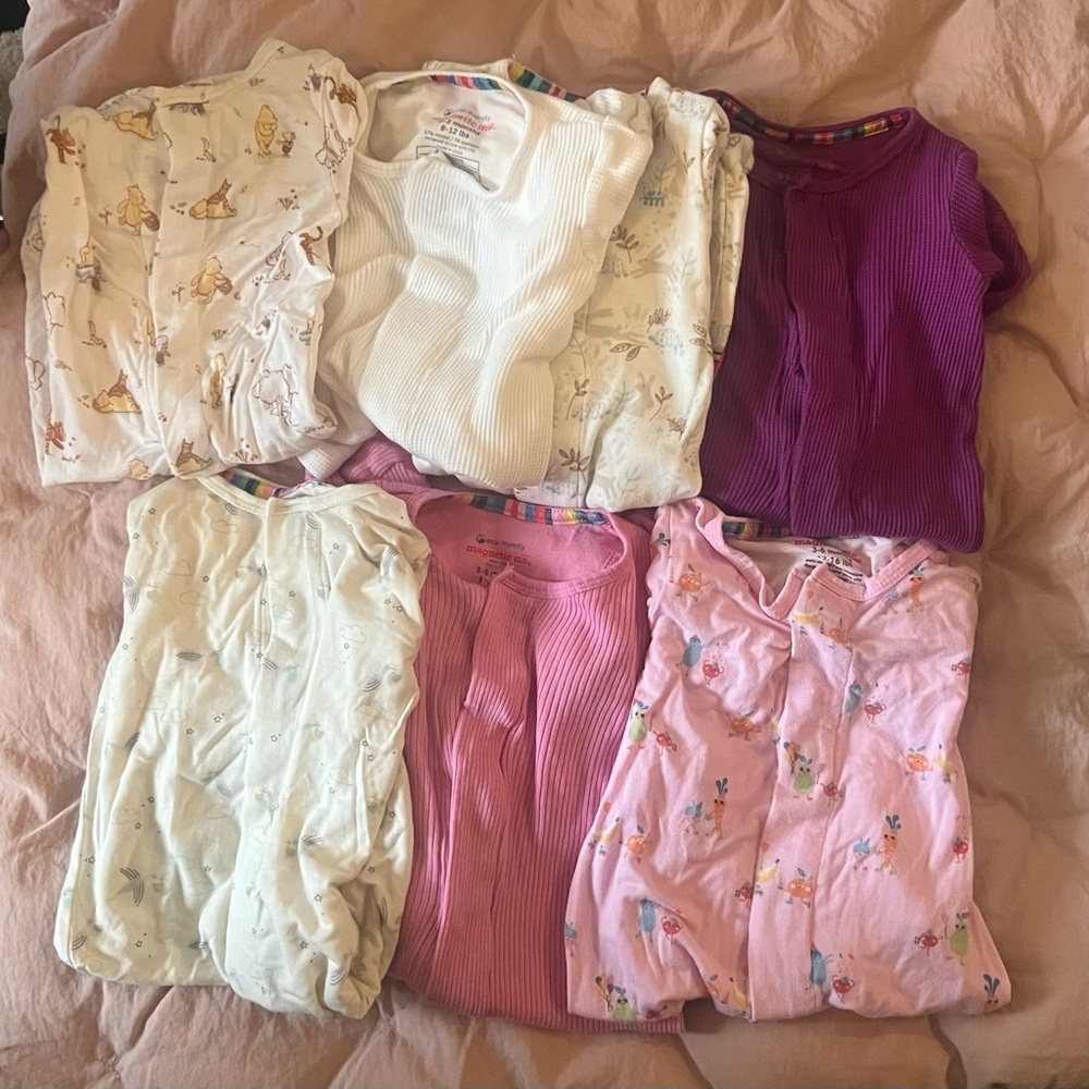 Magnetic Me Bundle of 7 Baby Sleepers